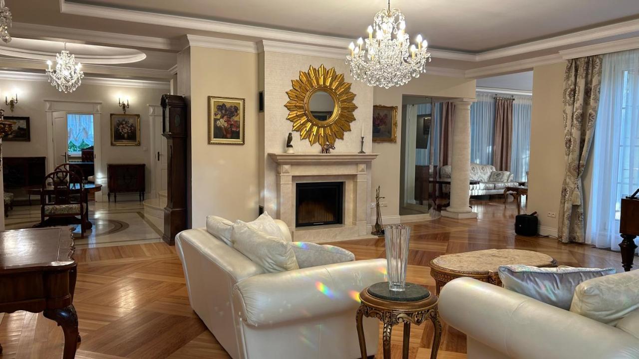 Luxury Villa Indoor Pool Warsaw Magdalenka Exterior foto